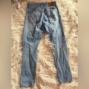 Levi’s 501 Premium Straight Leg Distressed Jeans W26 L28